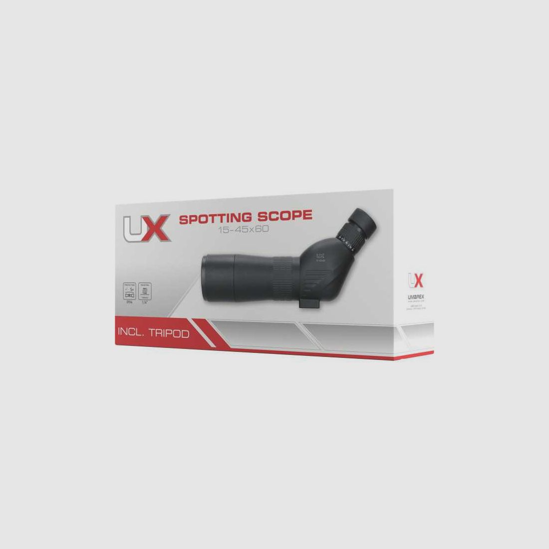 UX Spotting Scope 15-45x60 mit Stativ