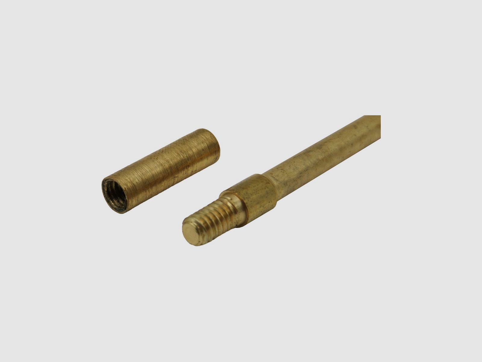 Messing patchhouder met adapter voor het reinigen van vuurwapens, afbeelding 2 van 3