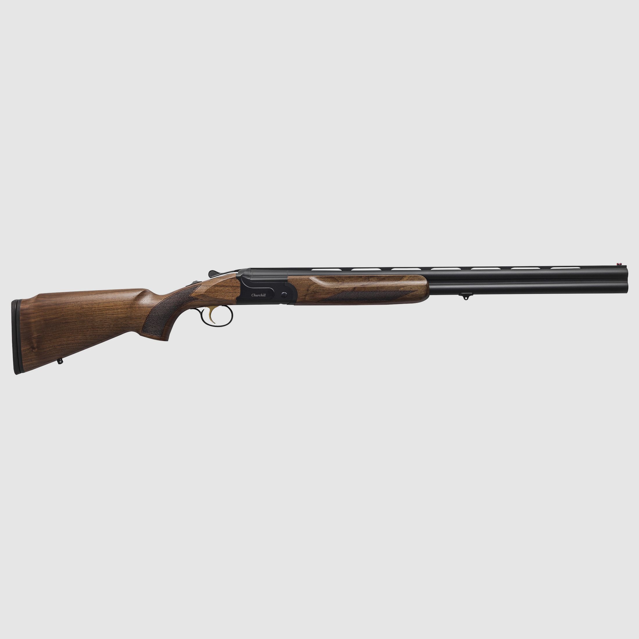 Akkar Churchill 206E Lady Black II Select Grade, kaliber 12/76 || Boven- en Onder Shotgun