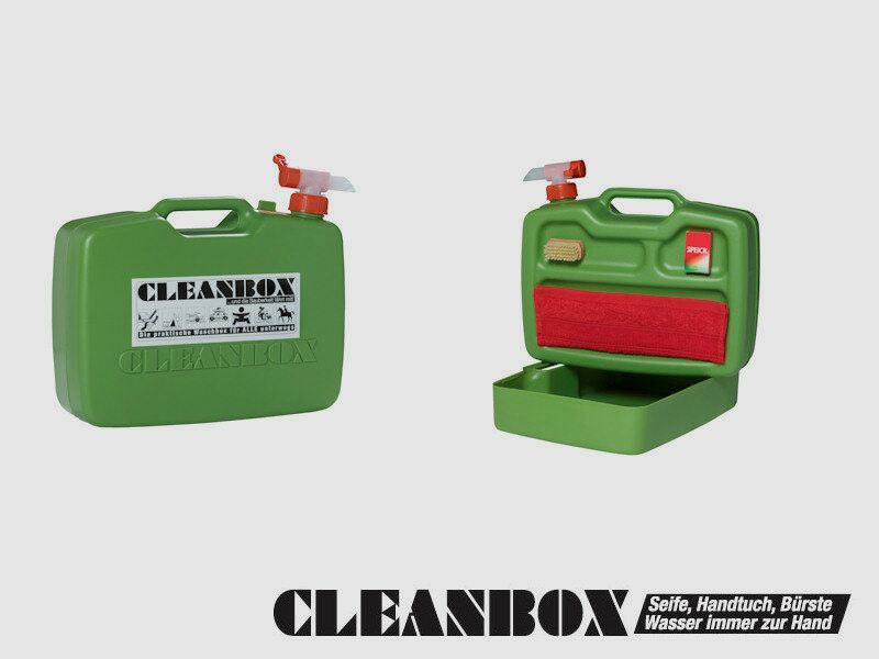 Cleanbox praktische Box fr unterwegs