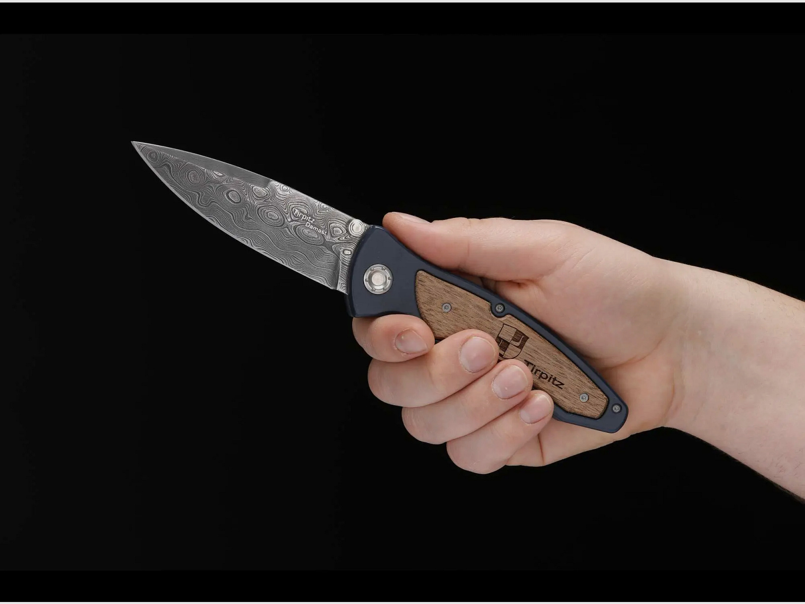 Cuchillo de bolsillo Böker Tirpitz-Damasco