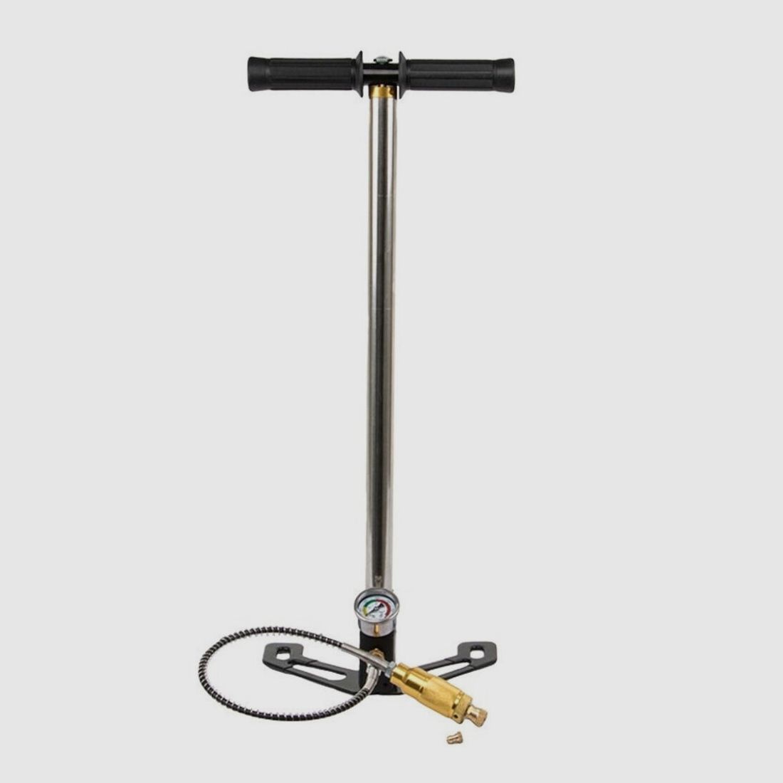 Leader PCP Pompa a mano 310bar max. piede pieghevole, grande filtro
