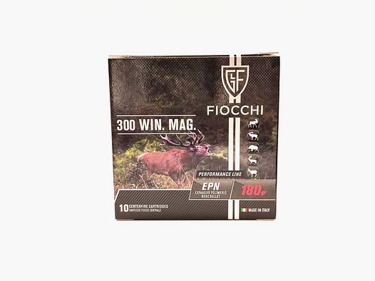 Amunicja Fiocchi 300 Win Mag. EPN 180gr
