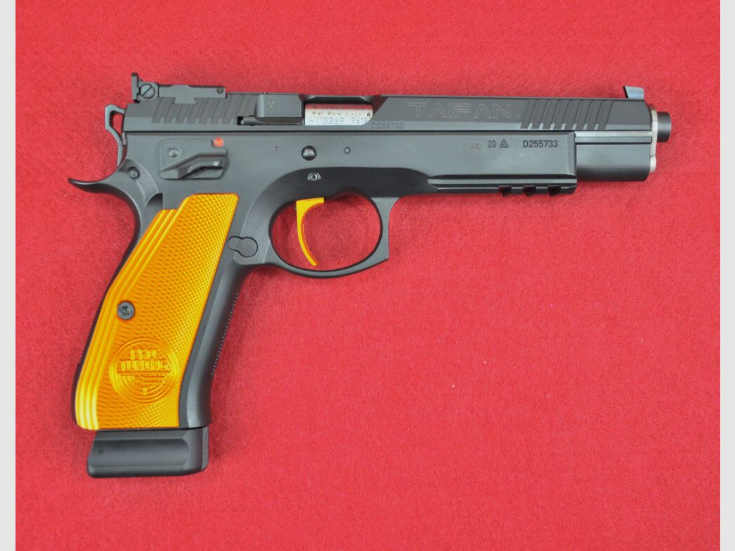 CZ Taipan Orange Tuning Pro 9mm Luger