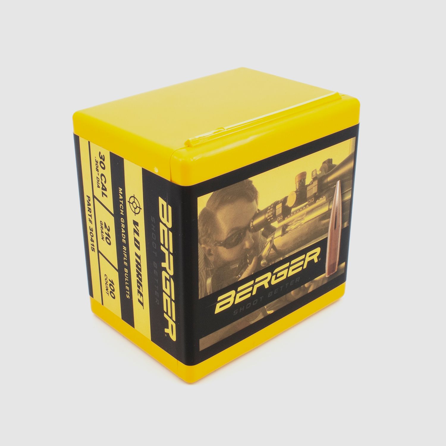 Proiettile Berger .30 VLD Target 210GR 100 Pezzi