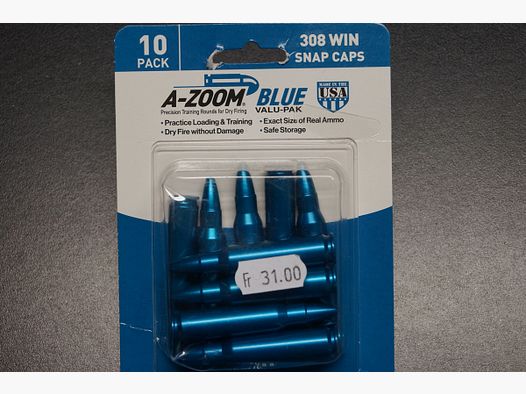 A-Zoom .308 Win cartuccia a secco