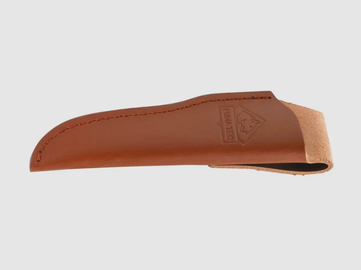 Couteau de ceinture PUMA TEC avec revêtement en bois
