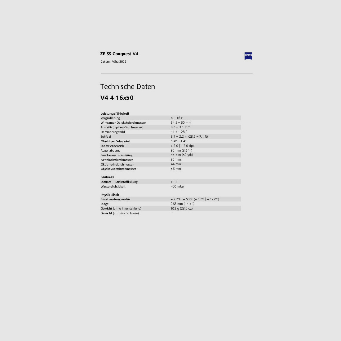 J.P. Sauer & Sohn Sauer 505 Ergo Lux Repetierbüchse HQ3 Ausstattungspaket Elegance + VSR | 8.5x55 Blaser | ZEISS V4 4-16x50