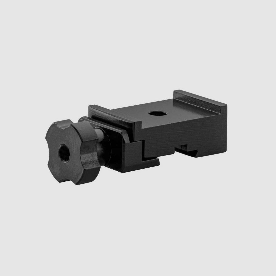 Aluminium-Monoblockfuß mit 11mm Schiene für Kompensator. - Alu-Monoblockfuß, Bild 1 von 5