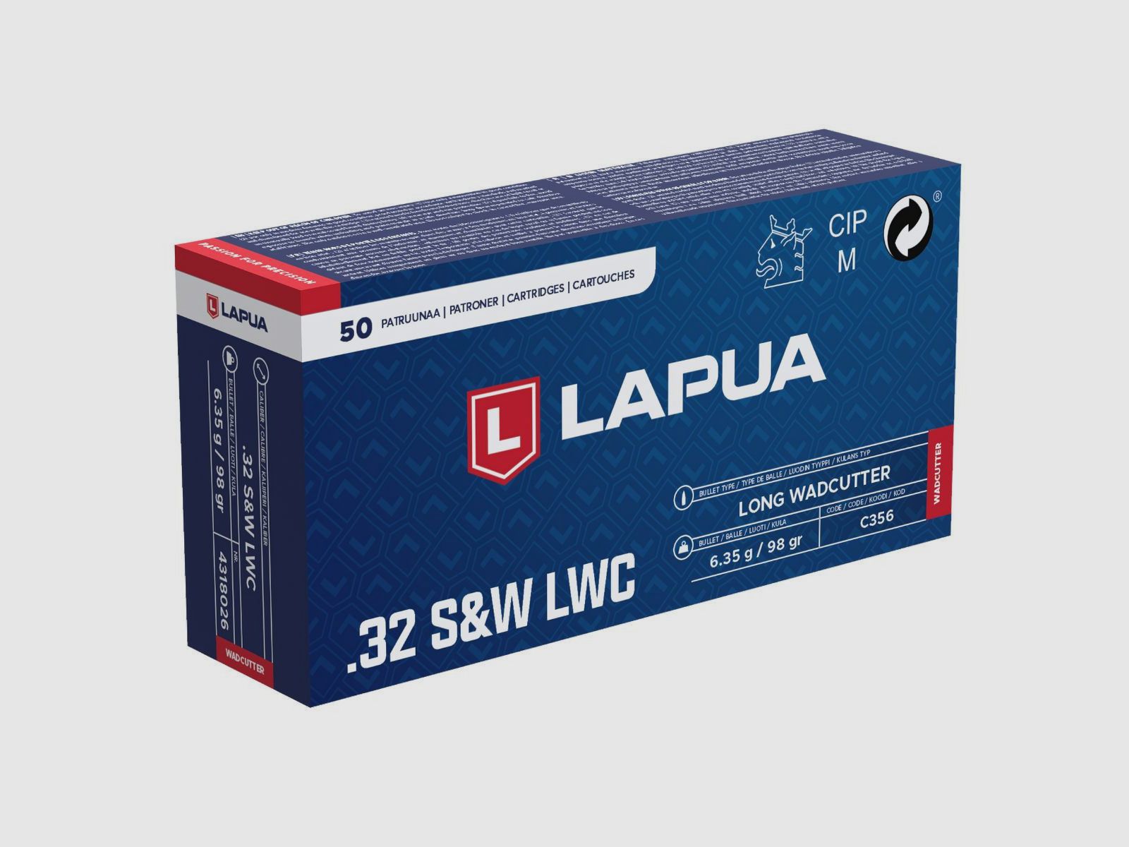 .32 S&W Lapua LWC 98gr/6,35g (4318026), zdjęcie 1 z 2