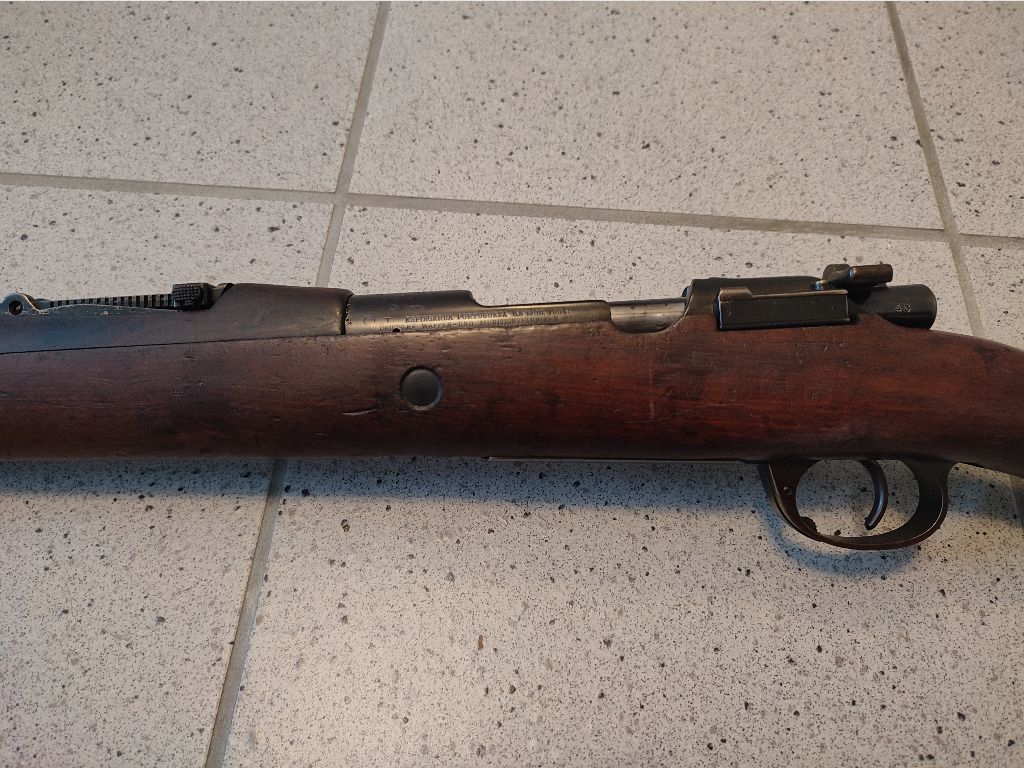 Karabijn - DWM Mod. 1904 39 "Mauser-Vergueiro" 8x57IS (Portugal)