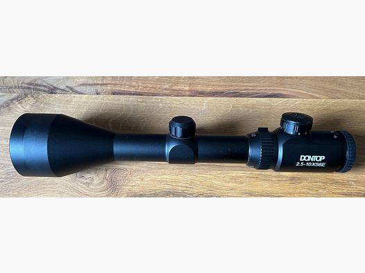Zielfernrohr 2,5-10x56E Dontop mit Rotpunkt, sehr guter Zustand