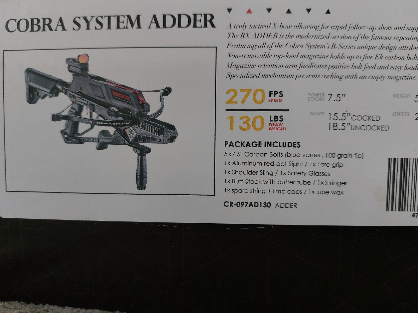 Armbrust Cobra System Adder 