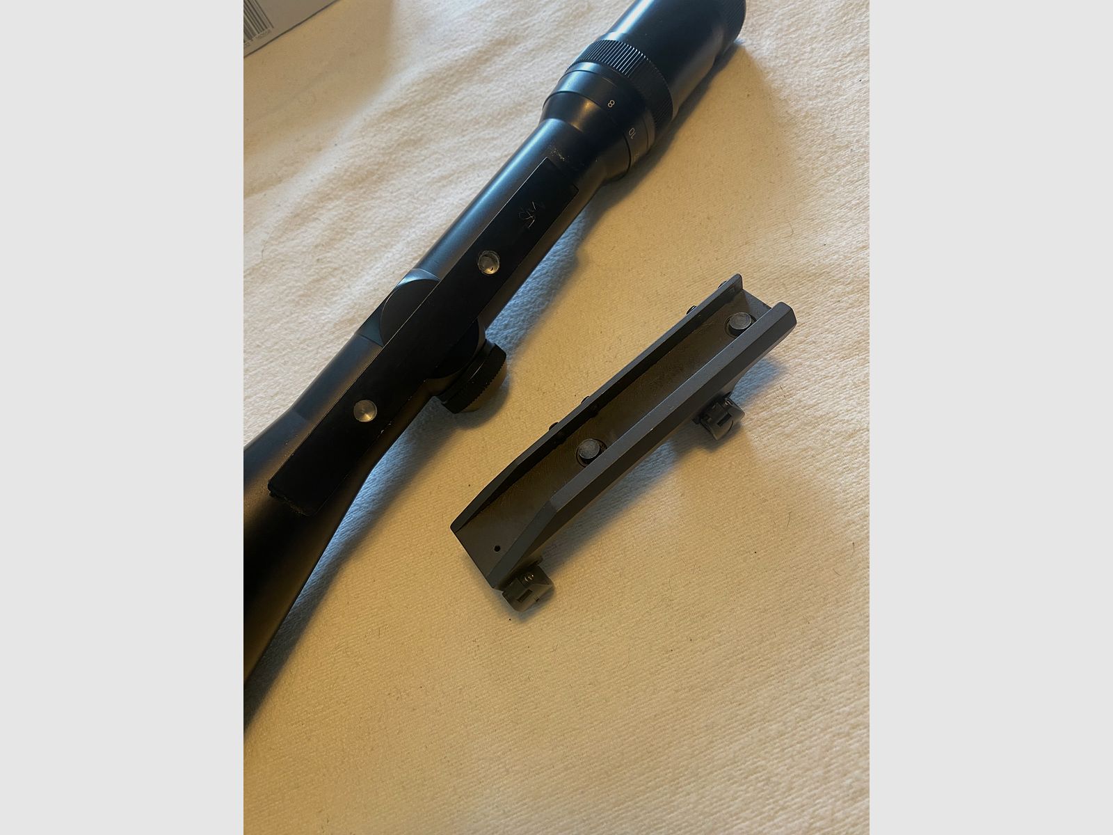 org. Blaser saddle mount for riflescope