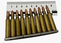 Dekopatronen im Ladestreifen – Kal. 5,56x45 / .223 REM