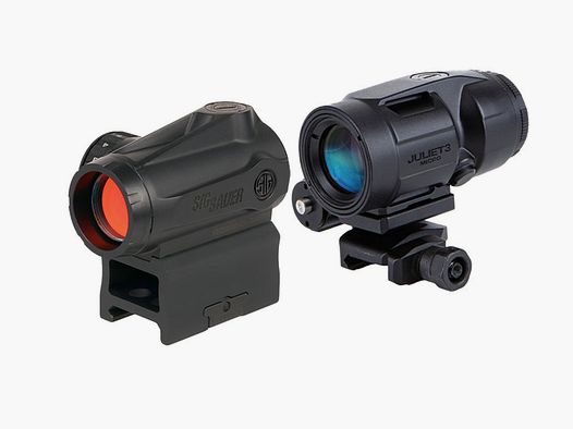 SIG SAUER ROMEO-MSR Gen2 Punto Rosso | 2 MOA + JULIET3 Micro Ingranditore