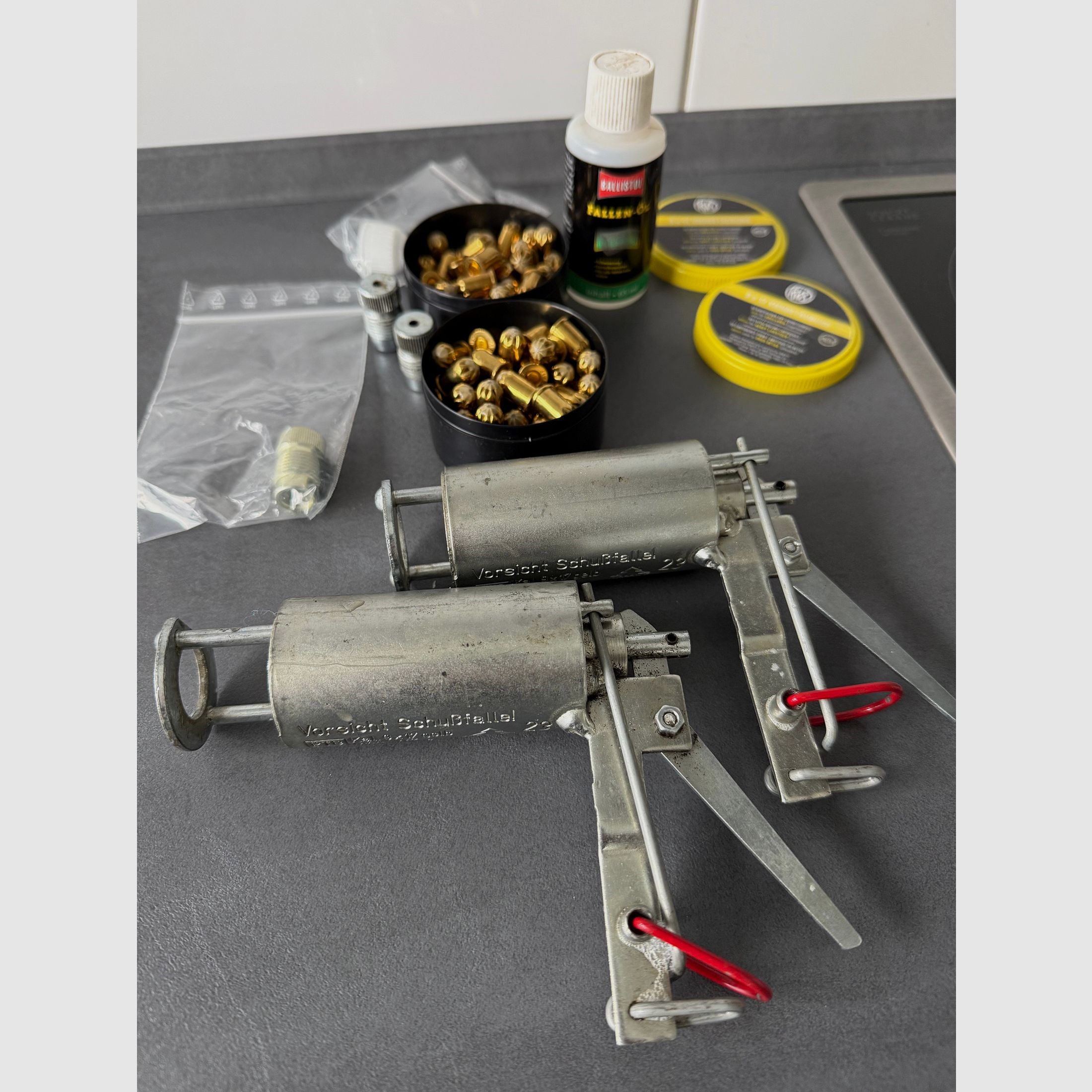 Kieferle Wühlmaus - Selbstschussfalle mit Zubehör