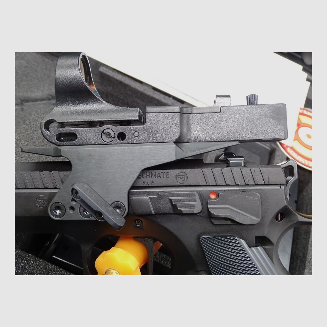 CZ Czechmate 75 TS Open mit Pointer C-M RE Kaliber 9mm Luger 75 TS Czechmate Open