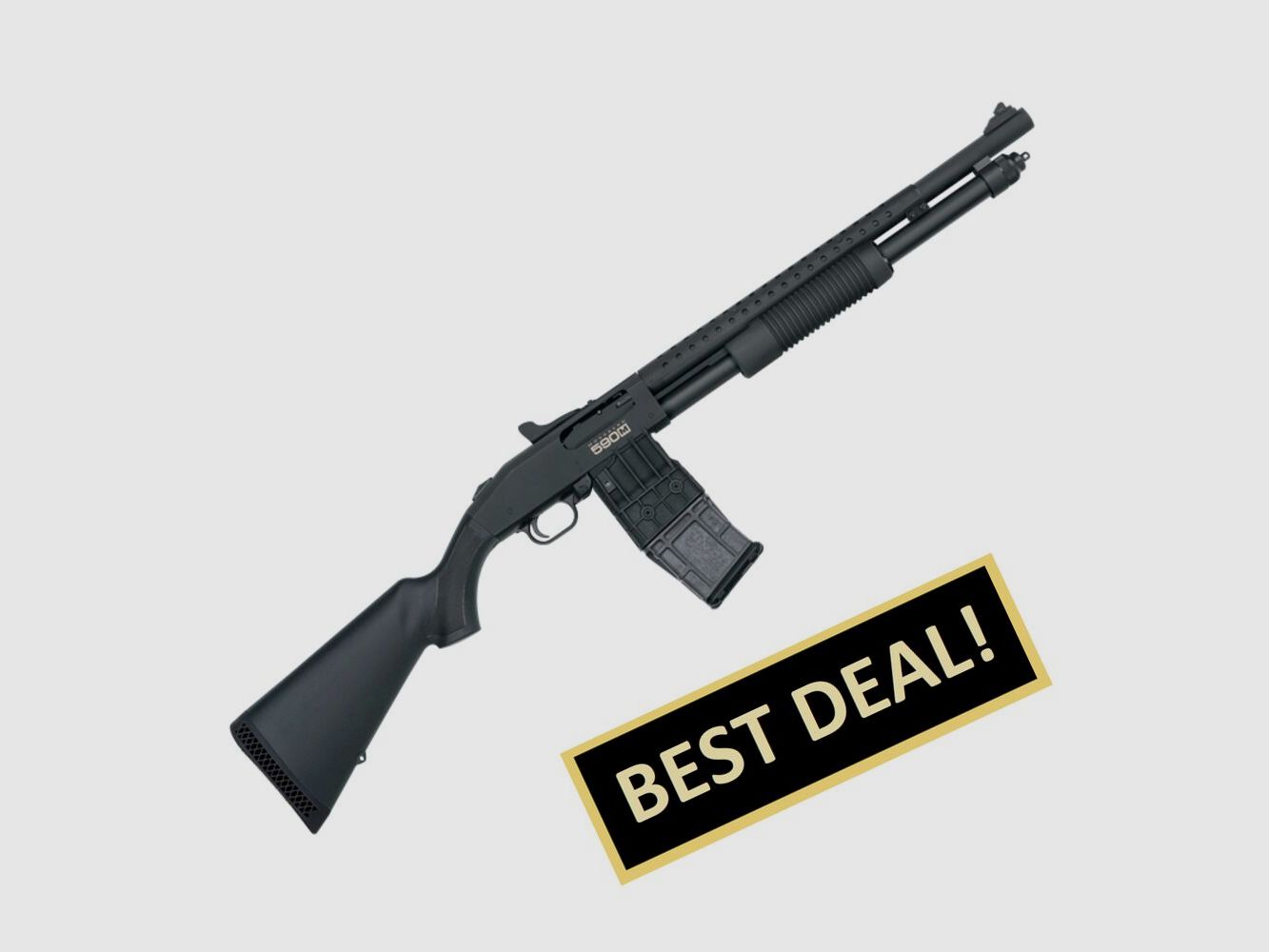Mossberg 590M Mag-Fed 18.5" Black Ghostring