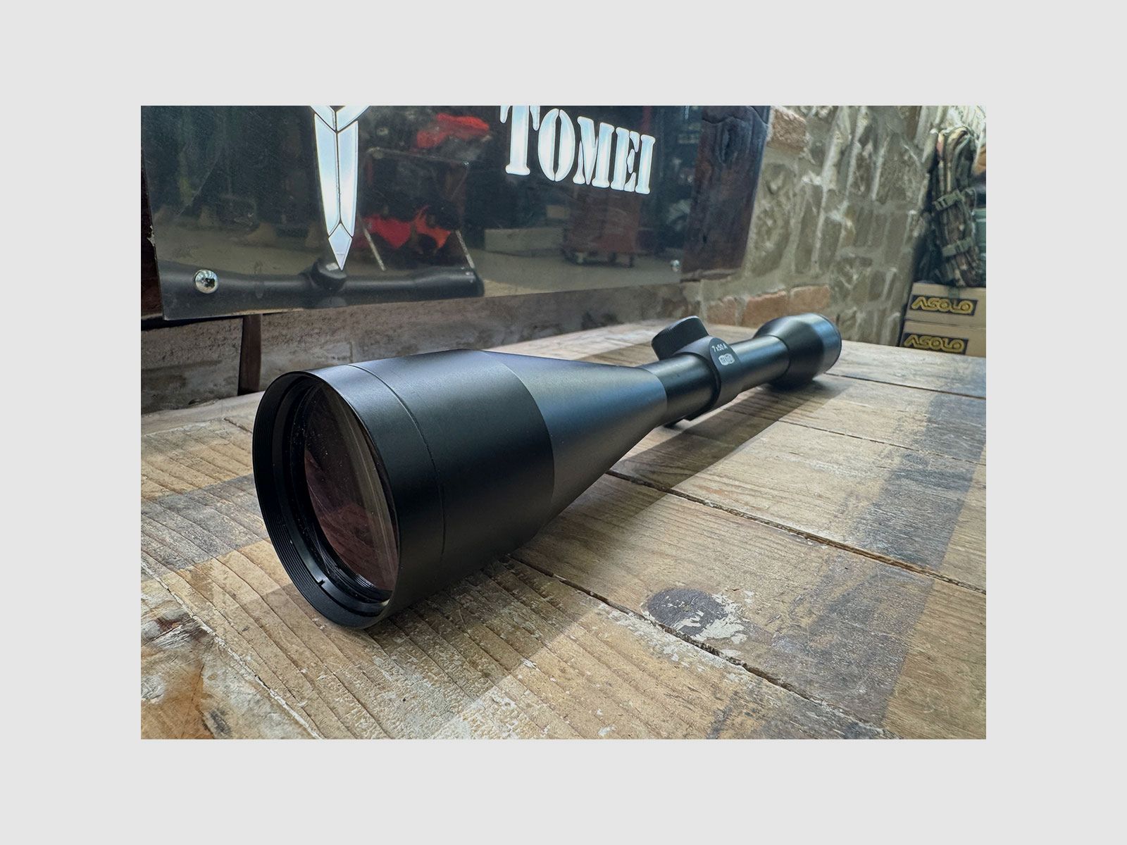 GEBRUIKT – OPTIEK – MEOPTA – 7×50 A | 4A Reticle met ballistische referentie, afbeelding 2 van 5