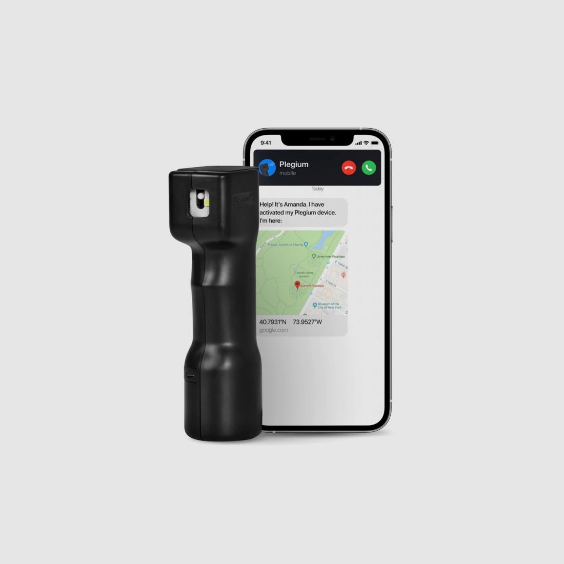 Plegium Smart Pfefferspray black, Bild 1 von 10