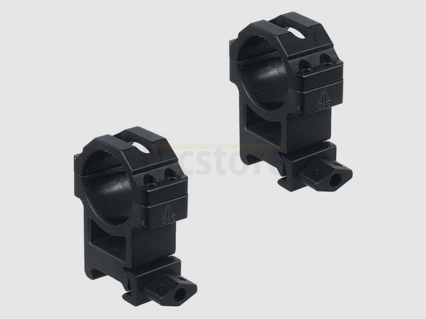 Leapers 30mm CNC Mount Rings High