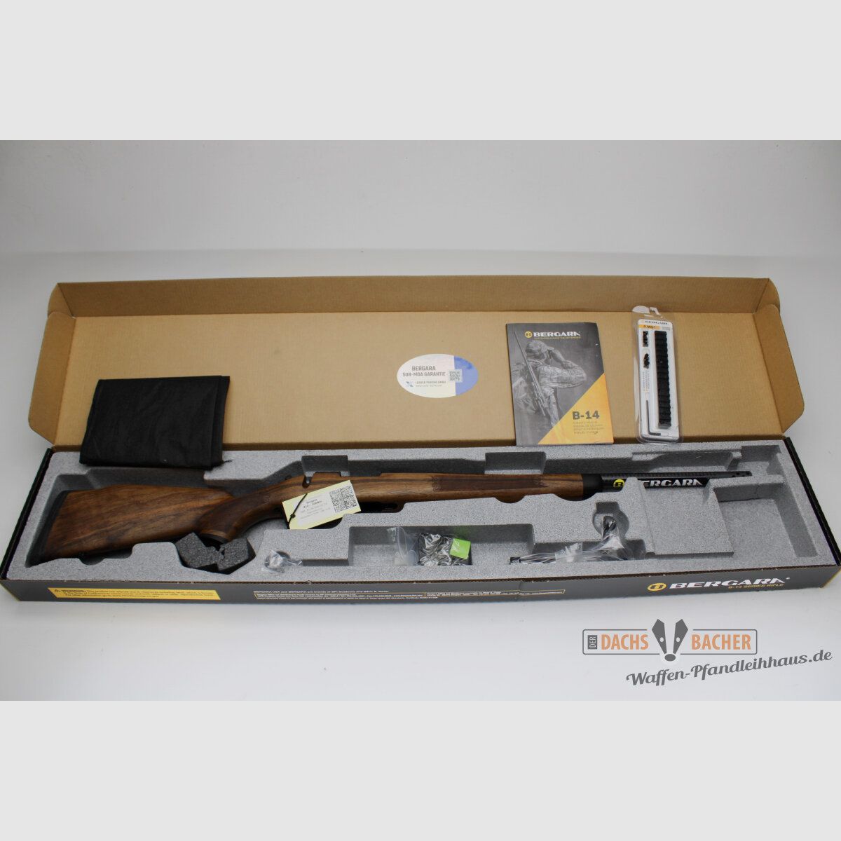 Rep. Büchse Bergara B14 Timber Carbon Kal. .308Win mit 20\" Cure-Carbon Lauf