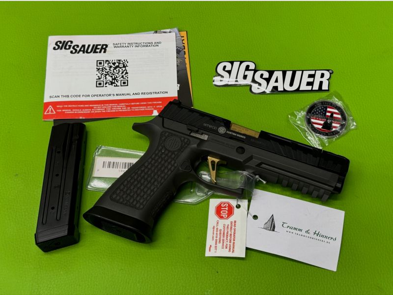 SIG SAUER P320 Spectre Comp. Schwarz/Gold 9mmLuger - Selbstladepistole