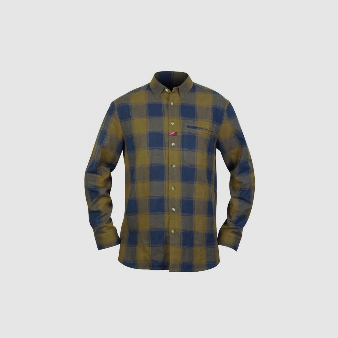 Hart Herren Hemd Urbia Blue Checked