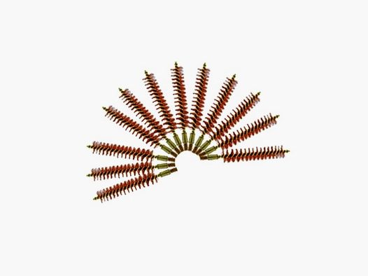 12 Laufbürsten Bronze .45/11,4mm Langwaffen