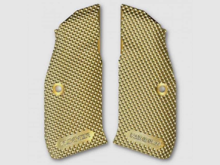 KUMMER DotMatrix 3D MESSING (BRASS) | CZ Grips