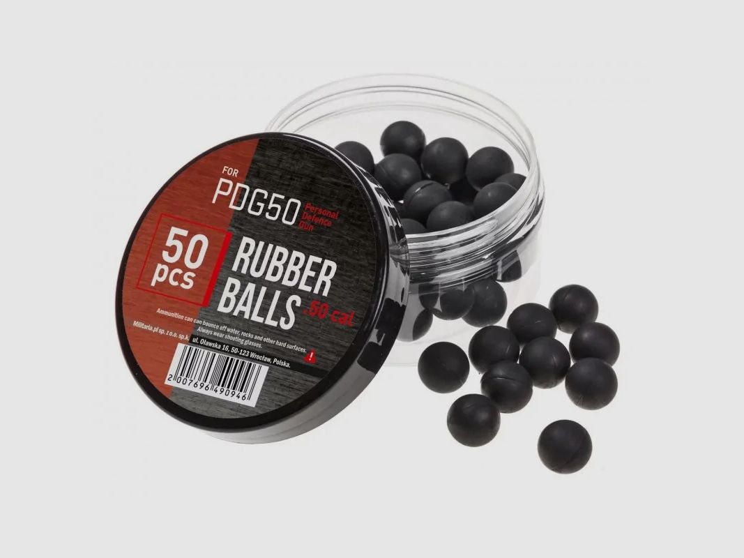Gummigeschosse RAM PDG50 .50 50 Stück