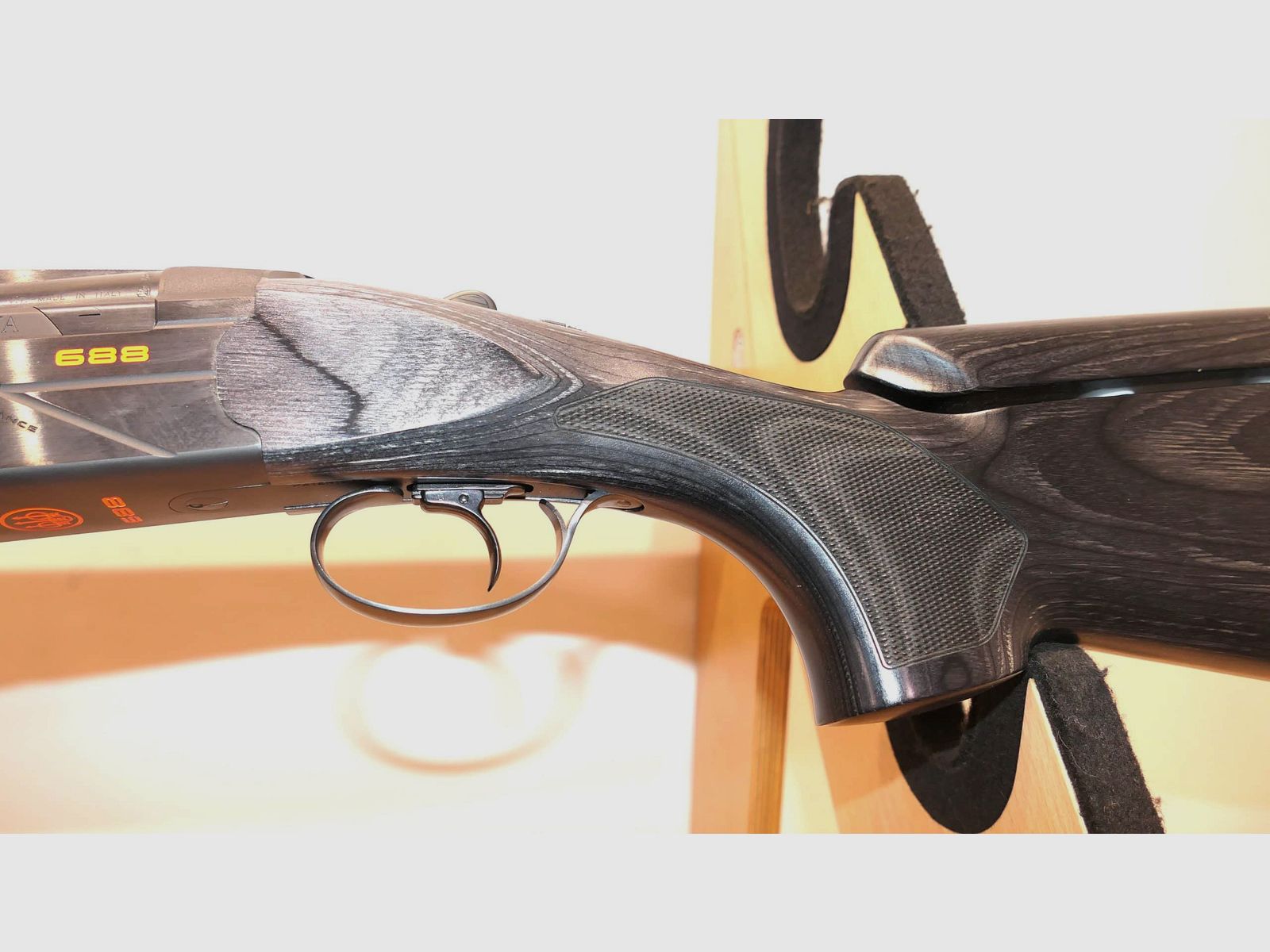 TRAPFLINTE BERETTA 688 PERFORMANCE BLACK X TRAP B FAST KAL 12/76CM, Bild 9 von 11
