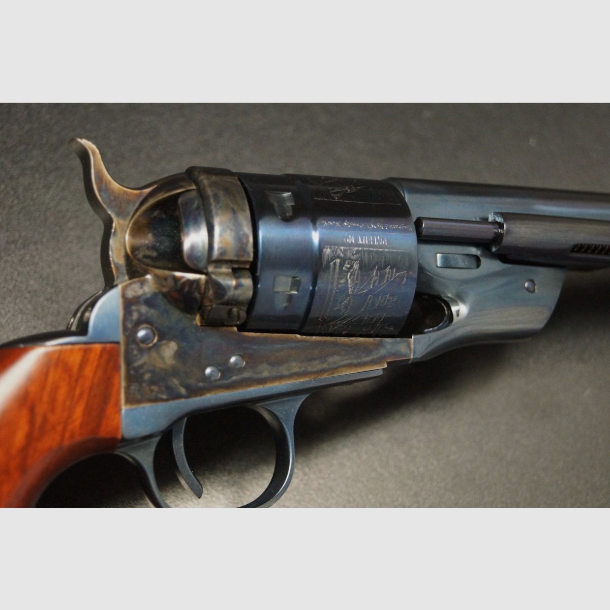 Uberti Richards Army Carcoal Blue .45 Colt, Bild 2 von 5