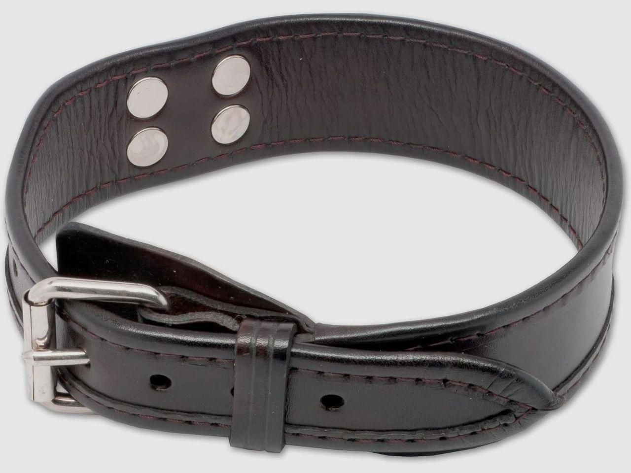 Lederhalsband mit Drehwirbel für Schweißarbeit und den täglichen Gebrauch, Bild 2 von 3