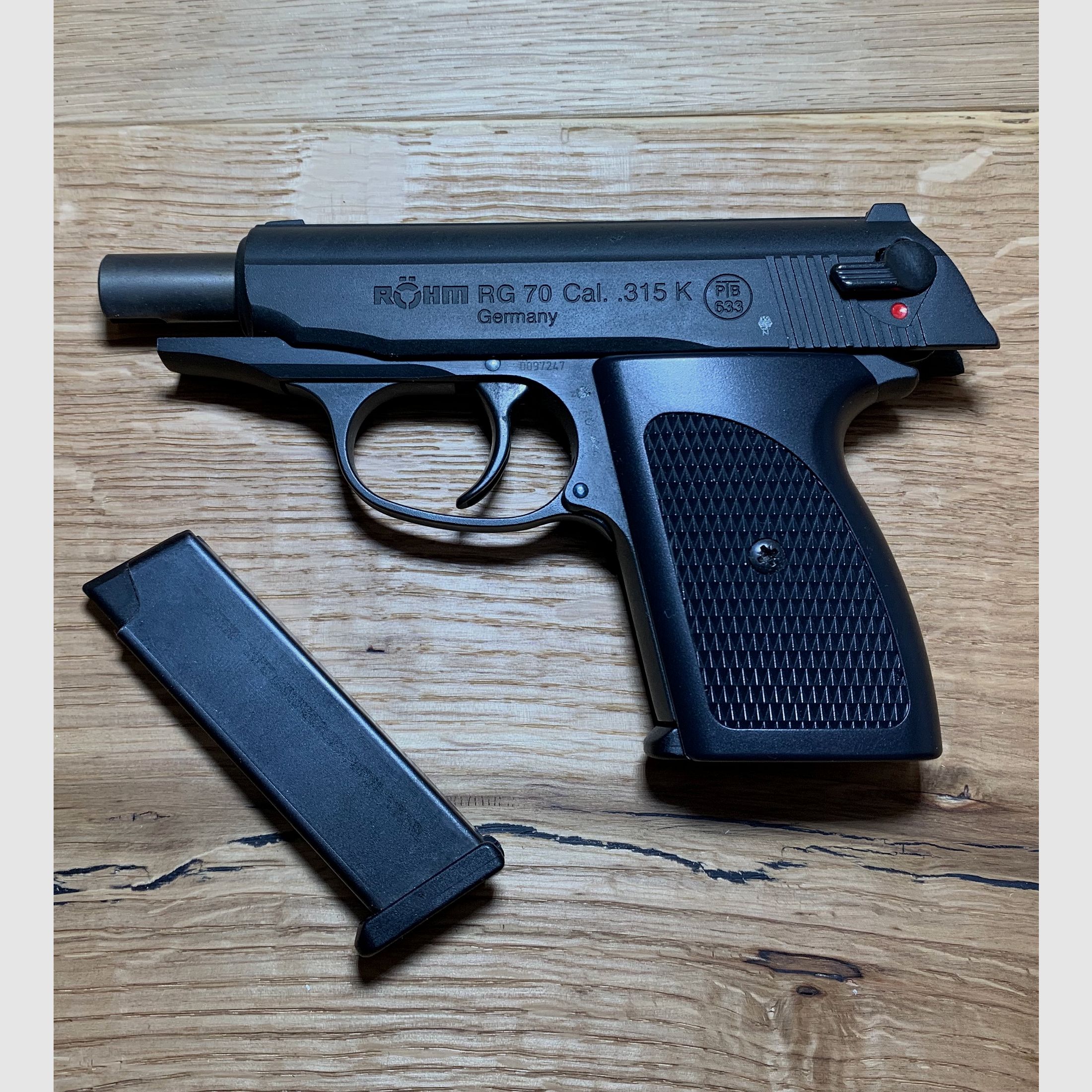 Pistola de señal Röhm RG 70, Cal. .315