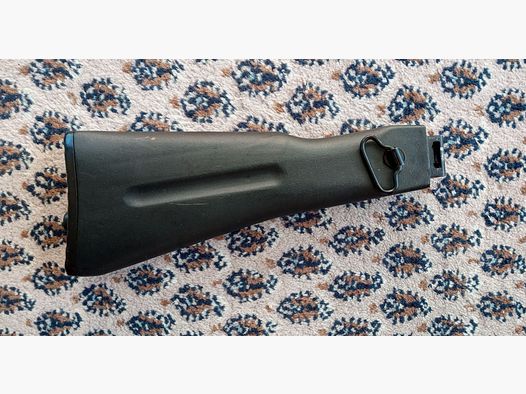 Russischer AK-100 Polymer 5,5 mm Seitenklappschaft / Hersteller Izhmash in Izhevsk / AK Klappschaft AK-74M Saiga
