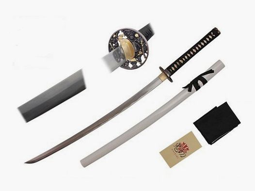 Katana pratique en acier damassé