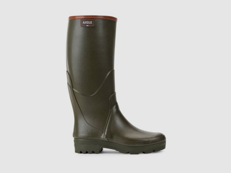 Aigle Chambord Pro 2 Kaki Boots, image 3 of 4