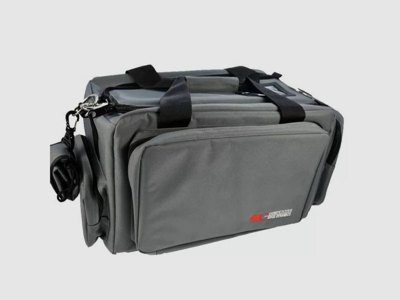 CED Schießsporttasche RangeBag DeLuxe: 2-4 Pistolen 54x36x28cm  Grey/grau