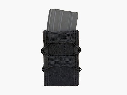 Belt-Mounted Versatile rifle magazine pouch - Black