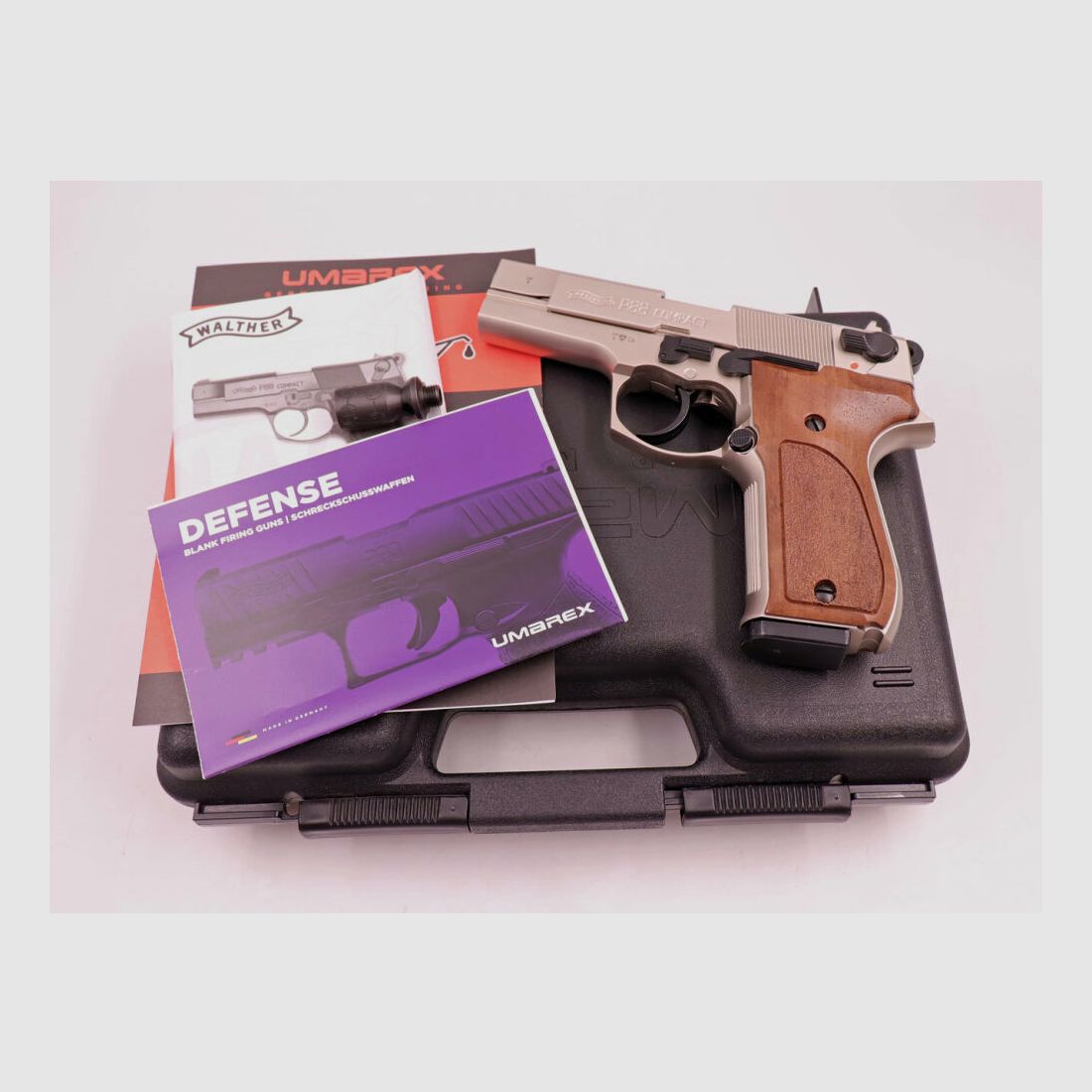 Walther - Ulm P88 Compact/Deluxe/vernickelt