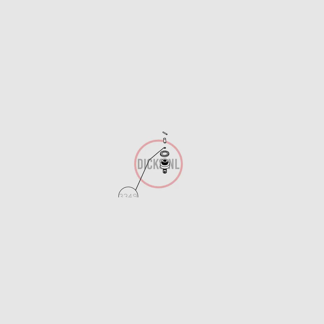 Hatsan 3349 | check valve o-ring Velox, afbeelding 2 van 6
