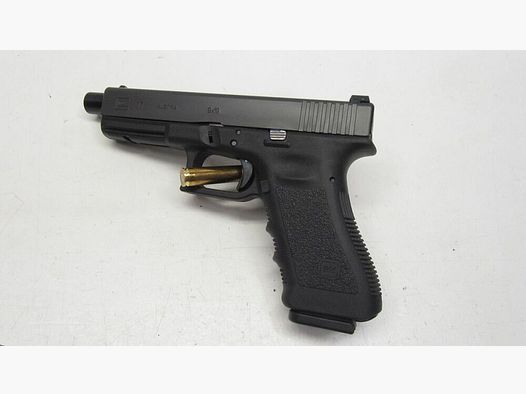 Pistolet Glock 17 Gen3, 9mmLuger avec canon fileté 5", comme neuf 9mmLuger