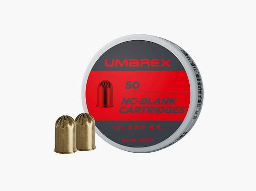Box mit 50 Platzpatronen 9mm RK Umarex