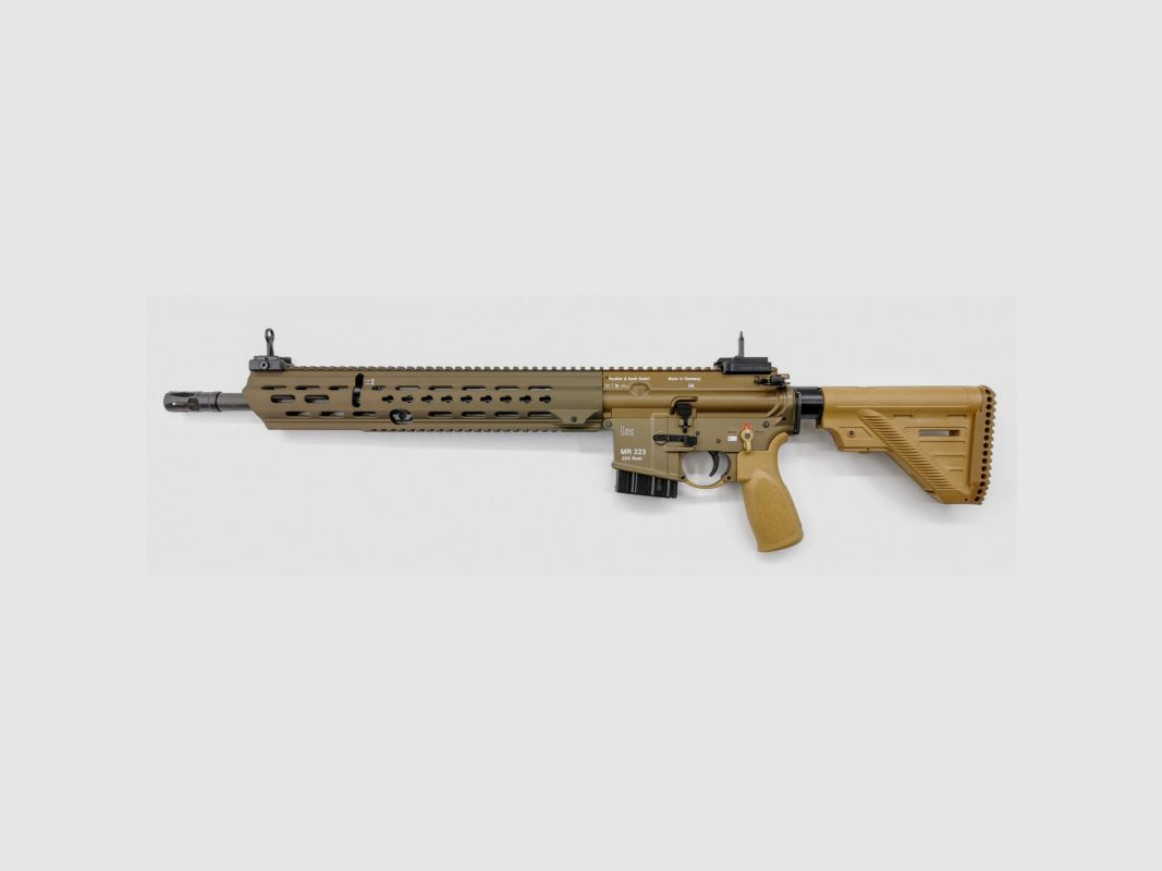 H&K MR223 16.5 INCH RAL8000 LONG HANDGUARD 223 REM, image 2 of 2