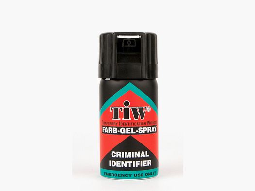 TIW color gel spray 40 ml similar to Smurf spray NEW