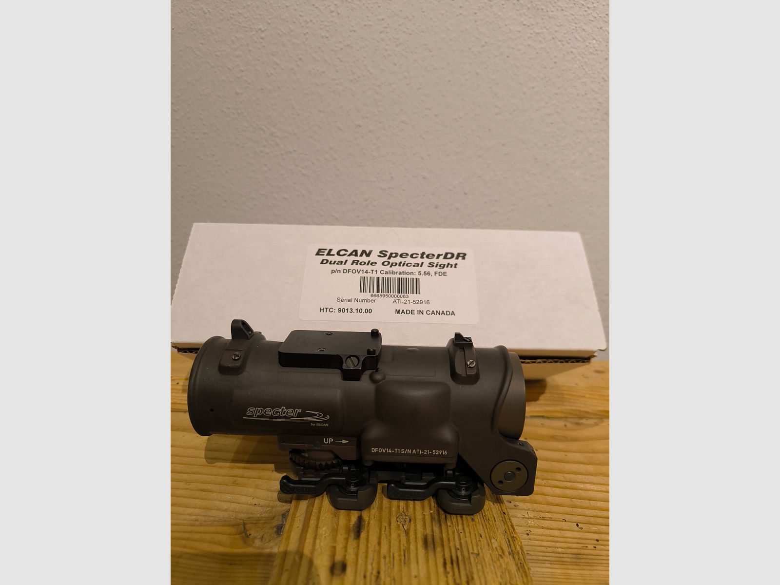 Elcan Specter DR 1-4x, Dark Earth, 5.56