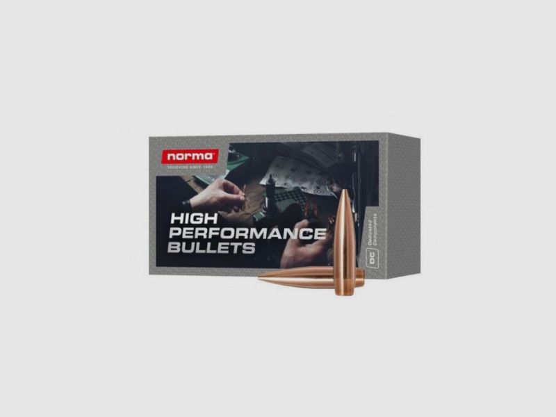 Norma GTX HPBT MATCH Geschosse Kaliber 30 Gewicht 168 Grain Art. 10677031 NORMA, Bild 1 von 2