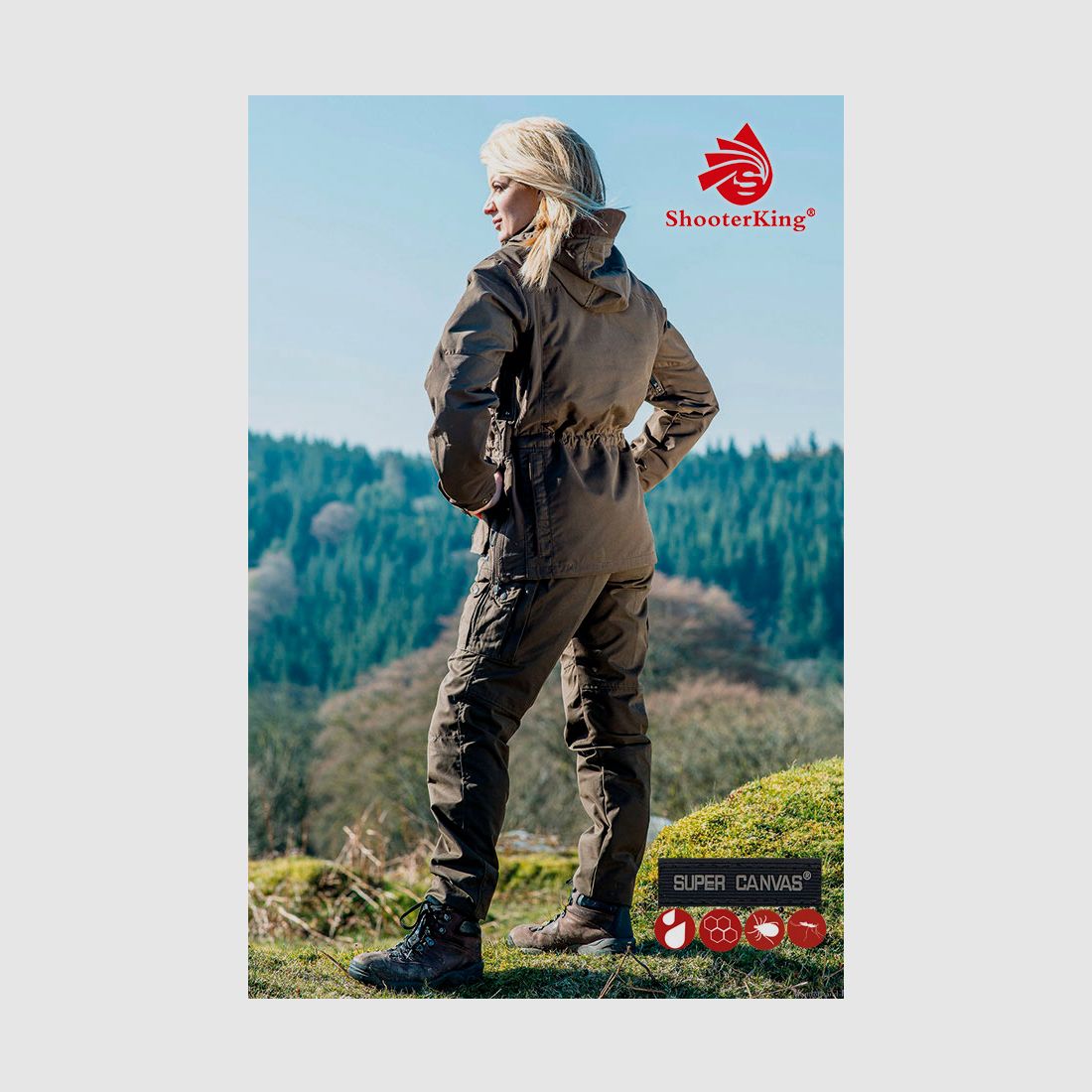 SHOOTERKING Cordura Hose für Damen einfarbig